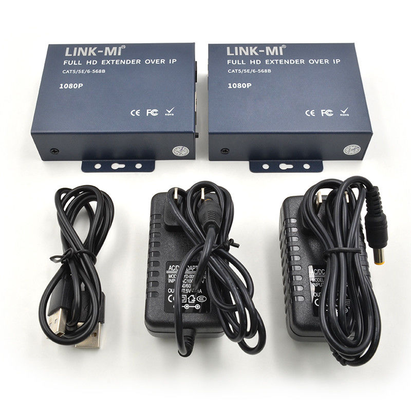 200M 1080p HDMI KVM 확장기hdmi HDMI TCP/IP 위로 루프 아웃 포인트에서 멀티 포인트