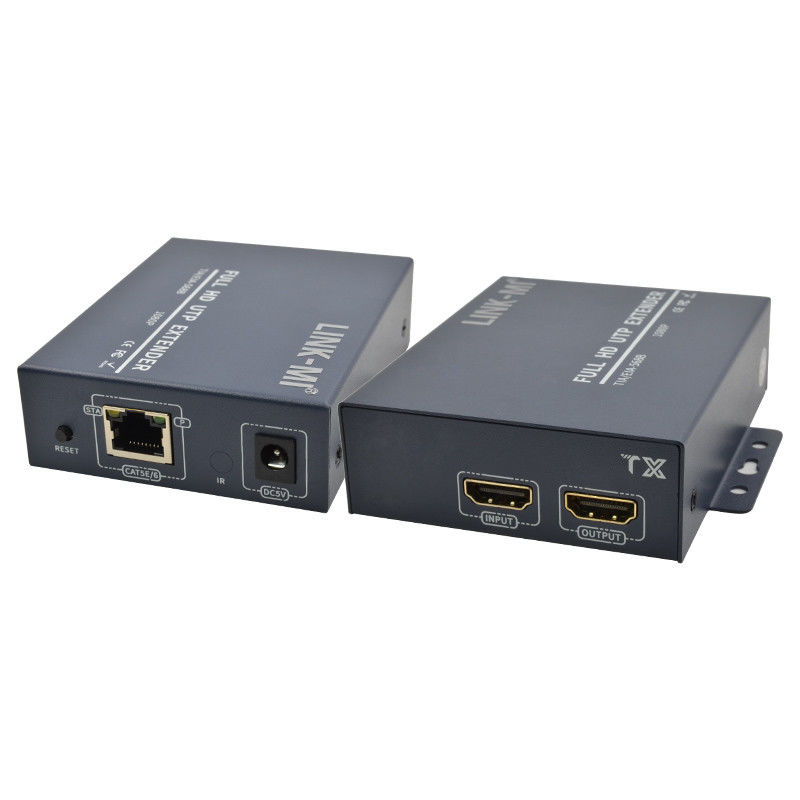 1080P 120M HDMI Over Cat5E Cat6 비디오 확장 케이블 IR 기능 UTP 확장