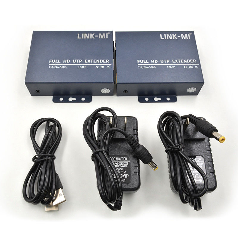 1080P 120M HDMI 확장기 KVM UTP 확장기 148.5MHz Cat5E/6 케이블 이상 IR 선택