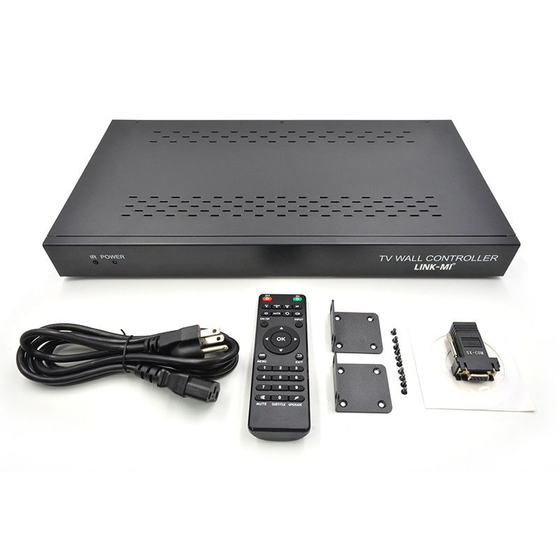 6 채널 HDMI 비디오 벽 컨트롤러 2X3 LED 벽 컨트롤러 6 개의 스플라이싱 TV