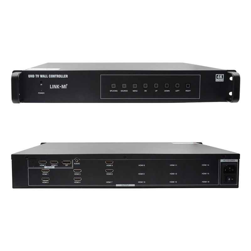 2X3 HDMI 비디오 벽 컨트롤러 4K 1x4 1X3 1X2 TV 벽 프로세서 6개의 디스플레이