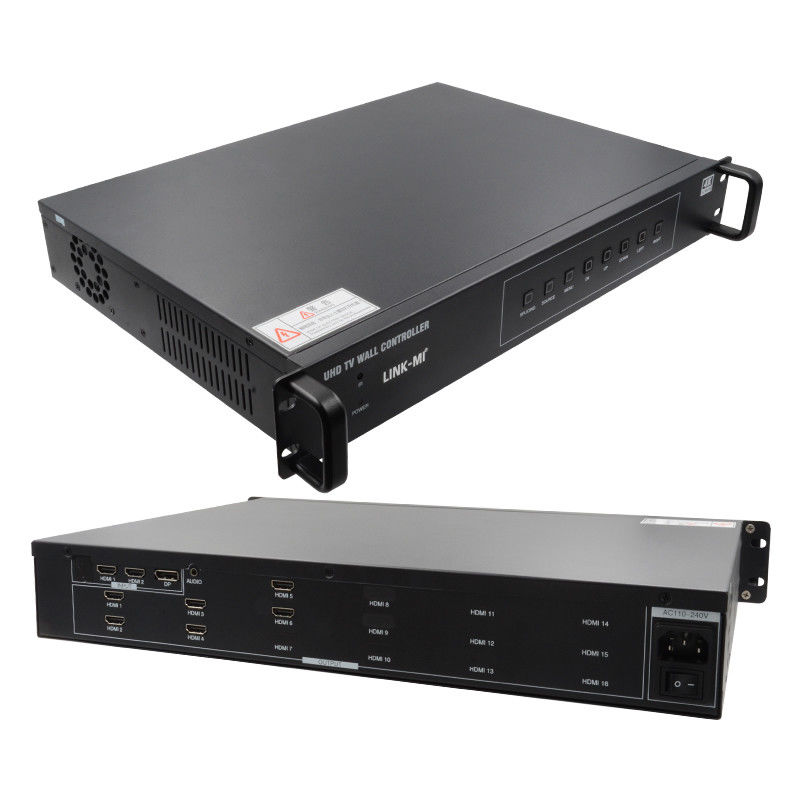 2X3 HDMI 비디오 벽 컨트롤러 4K 1x4 1X3 1X2 TV 벽 프로세서 6개의 디스플레이