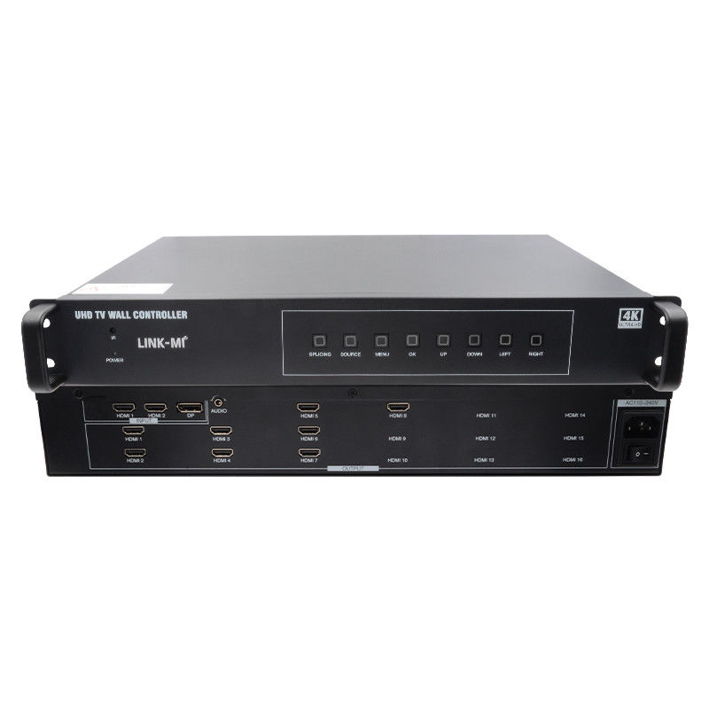 2X4 TV HDMI 벽 컨트롤러 4K 60Hz 2X3 비디오 벽 프로세서 2X2 8 화면 단위