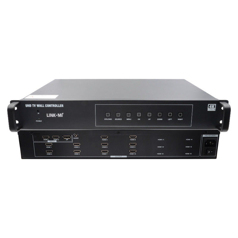 4K 비디오 월 스플리터 HDMI1 2x5 스플라이싱 HDMI2.0 HDMI1.4 DP 입력 4K@60Hz 4:4:4