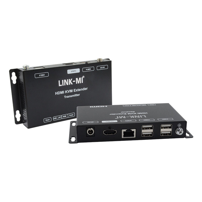 50M HDMI USB KVM 확장기 50m 100m 지원 듀얼 POC USB20