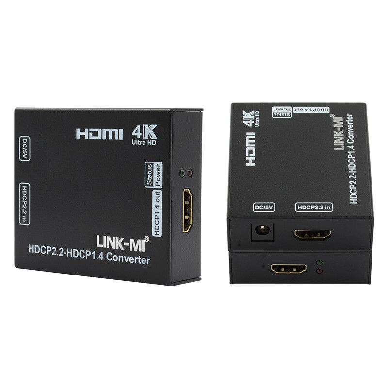 HDTV DTV Hdcp에서 HDMI 변환기 HDCP 2.2에서 1.4 변환기 지원 4K 3D CEC