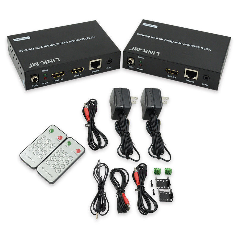 120M HDMI 확장기 IP를 통해 배포 LED 리모컨 RS232 AV IP를 통해 확장기