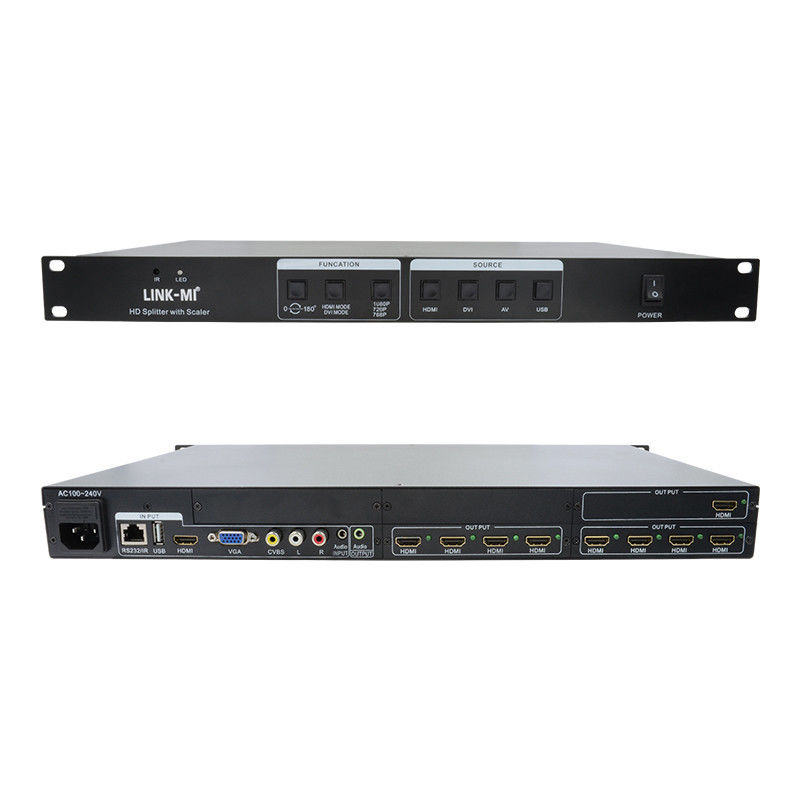 4X20 HDMI 스플리터 4K 스칼러와 함께 HDMI 오디오 스플리터 4k 4~20 채널