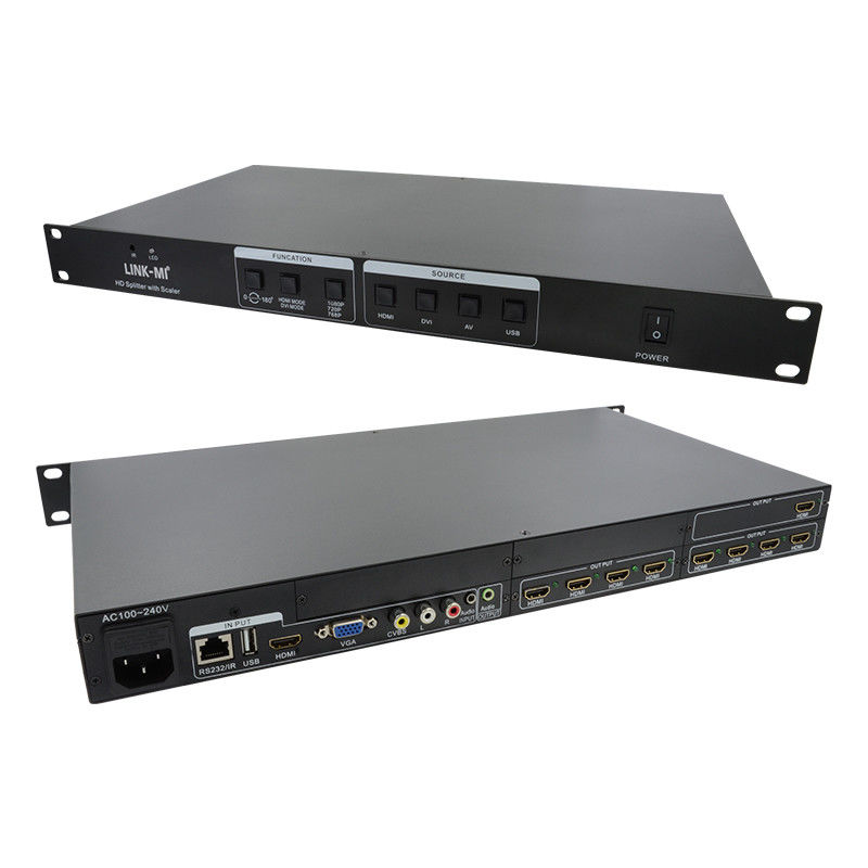 4X20 HDMI 스플리터 4K 스칼러와 함께 HDMI 오디오 스플리터 4k 4~20 채널