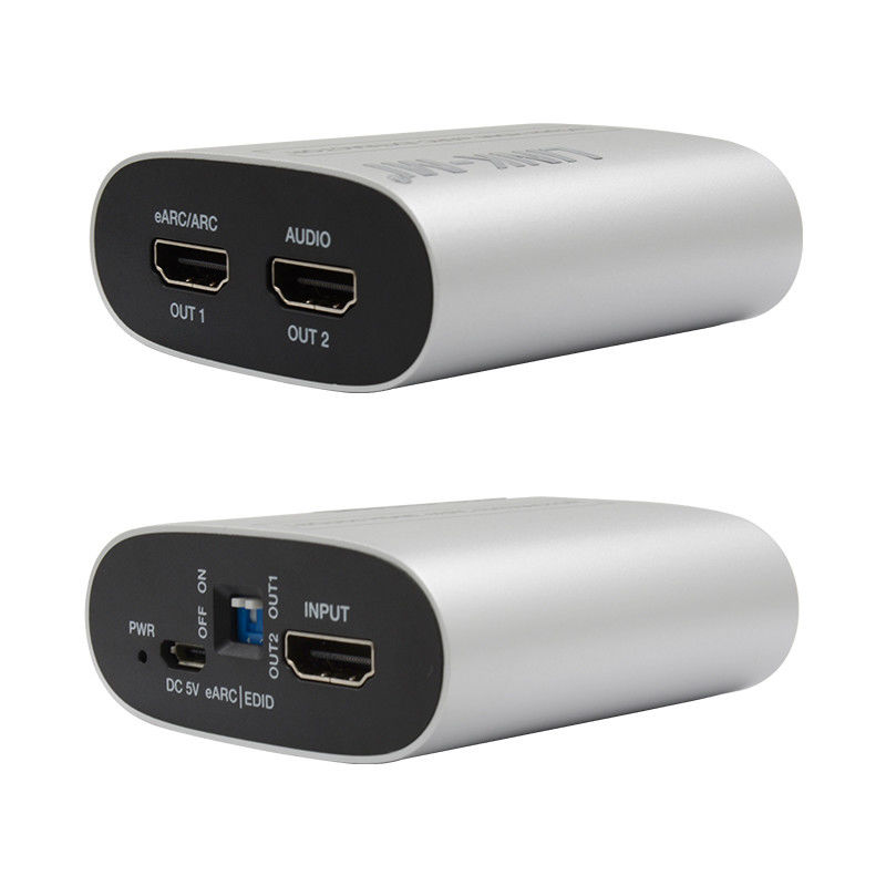 18Gbps HDMI 추출기 추출기 4K@60Hz CEC EDID HDMI EARC 오디오 추출기 변환기