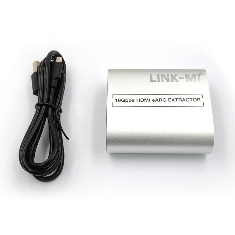 18Gbps HDMI 추출기 추출기 4K@60Hz CEC EDID HDMI EARC 오디오 추출기 변환기