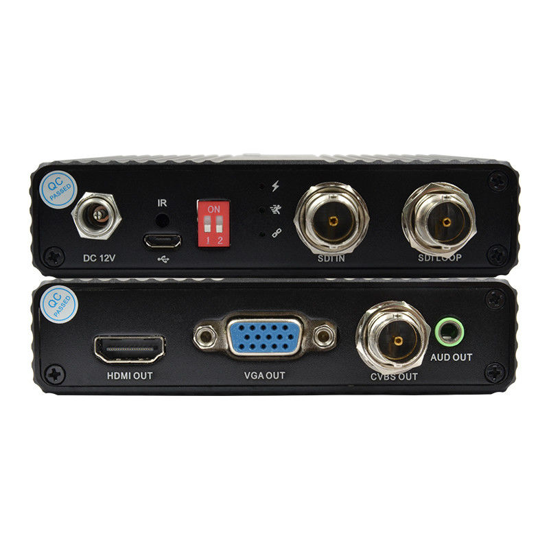 CVBS SDI 로 HDMI 변환기 모든 Cvbs 로 HDMI SDI 로 VGA 비디오 변환기 75 오름