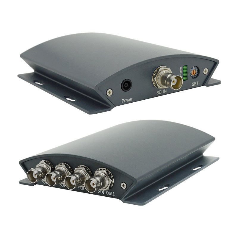 270Mbps SD SDI HDMI 변환기 SDI 스플리터 1x4 방송 3G HD SD 비디오 스플리터
