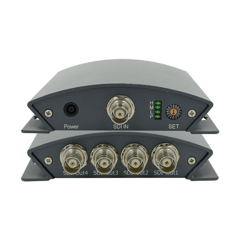 270Mbps SD SDI HDMI 변환기 SDI 스플리터 1x4 방송 3G HD SD 비디오 스플리터