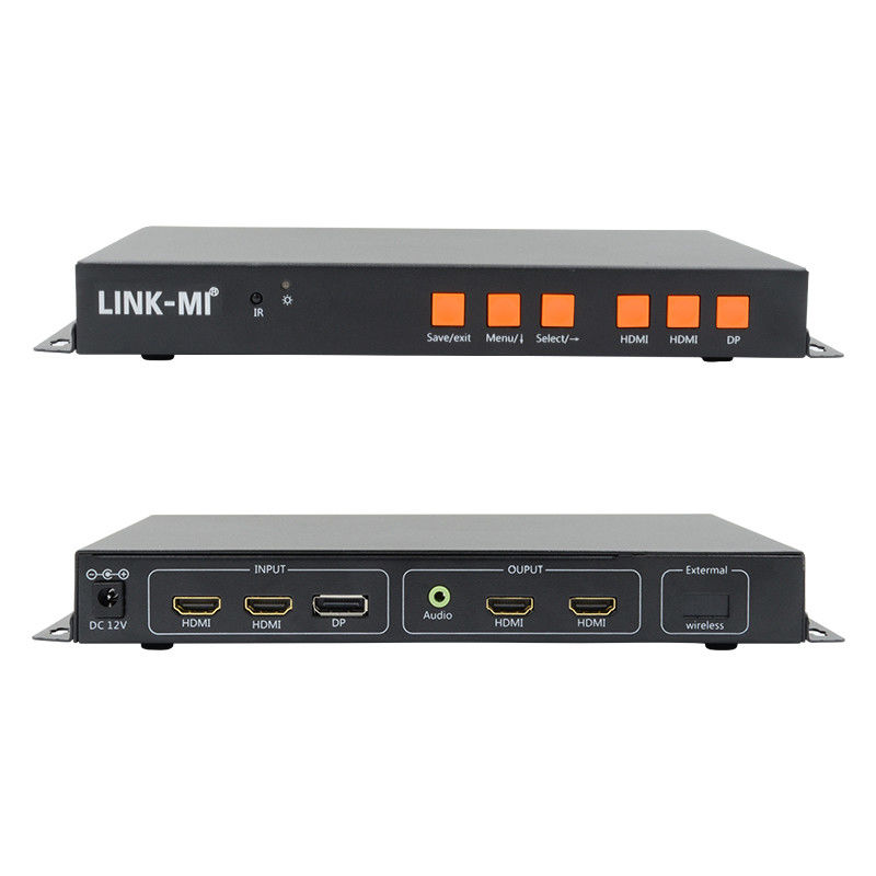 전화 화면 HDMI 비디오 벽 컨트롤러 90 180 270도 회전 HDMI 멀티 윈도우 프로세서