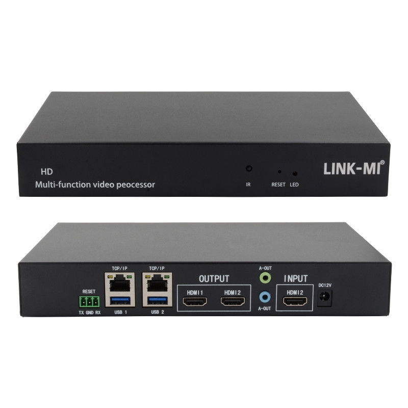 다국어 RS232 HDMI 비디오 벽 컨트롤러 HD 캡션 애더 HDMI 비디오 프로세서