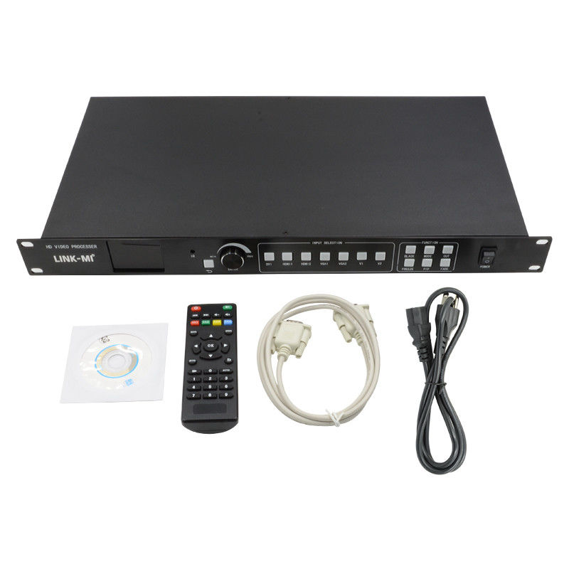 480i/P 576i/P HDMI 비디오 벽 컨트롤러 7 In 3 Out LED 비디오 프로세서
