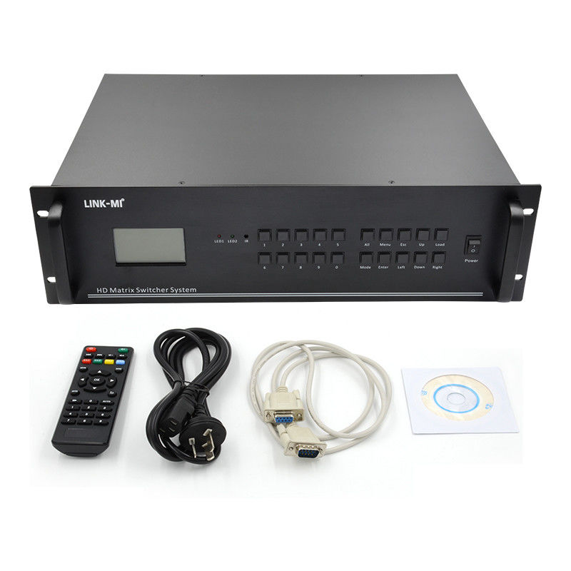 16in16Out HDMI 매트릭스 스위치 4K 16X16 비디오 매트릭스 지원 VGA DVI SDI 신호 입력