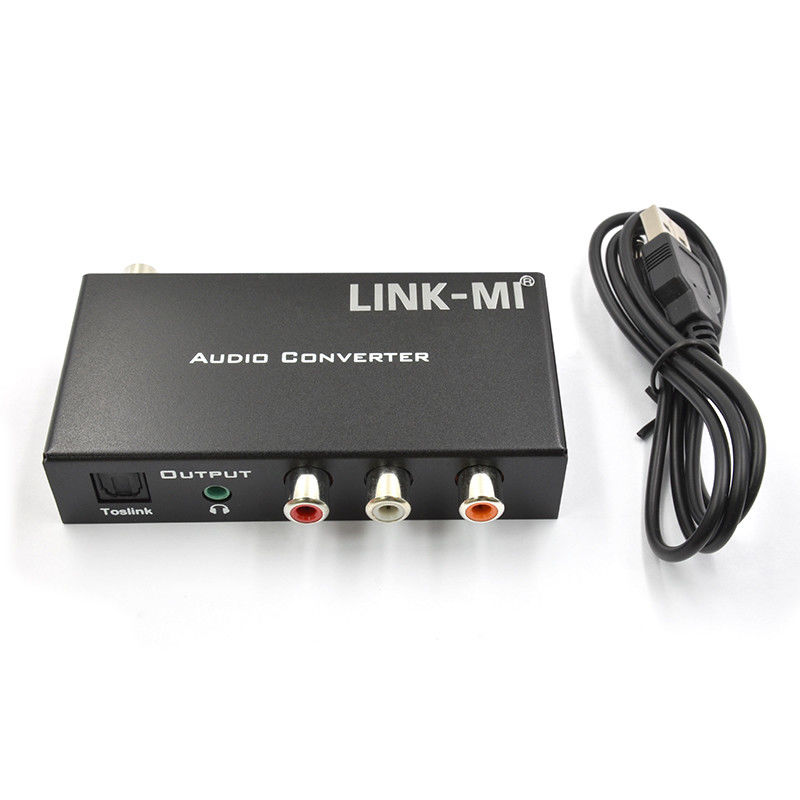 Dac 변환기 디지털 아날로그 오디오 변환기 HDMI ARC Toslink Coax 디지털 오디오 지원