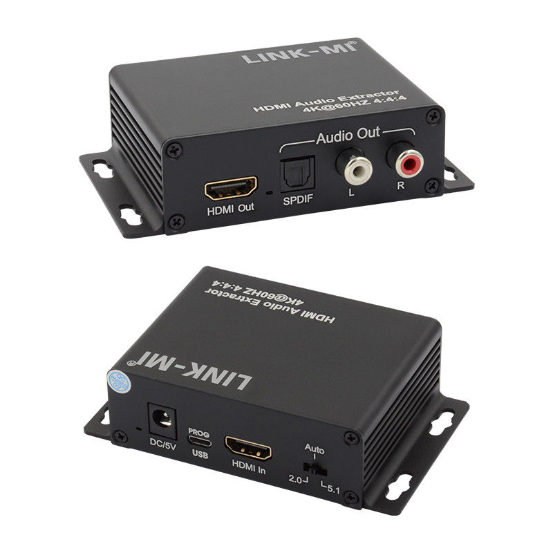 18Gbps 4K 1080P HDMI 오디오 추출기 지원 EDID 3D 애플 TV 위성 수신기