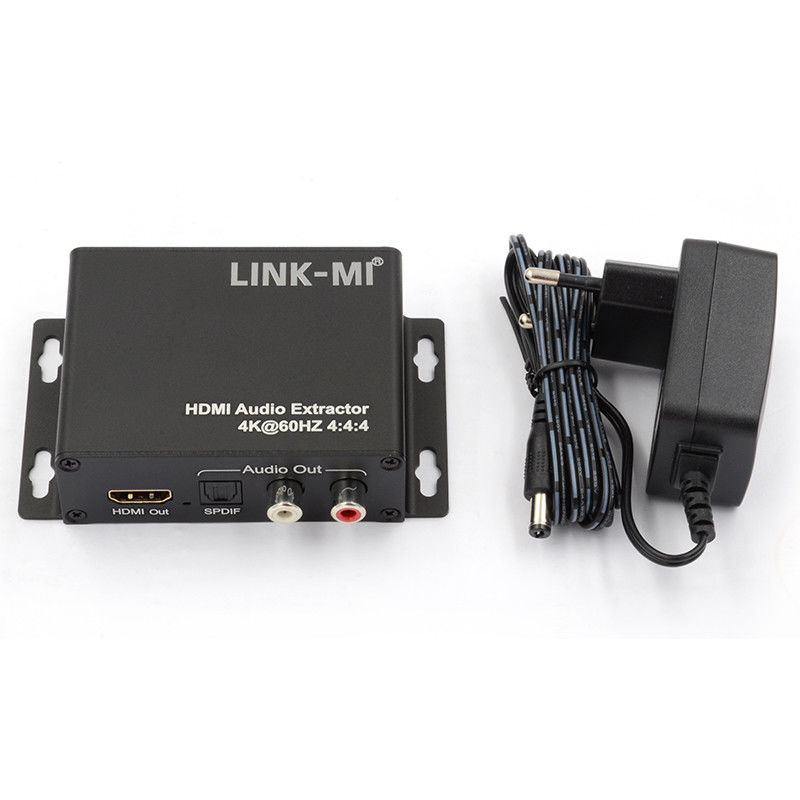 18Gbps 4K 1080P HDMI 오디오 추출기 지원 EDID 3D 애플 TV 위성 수신기