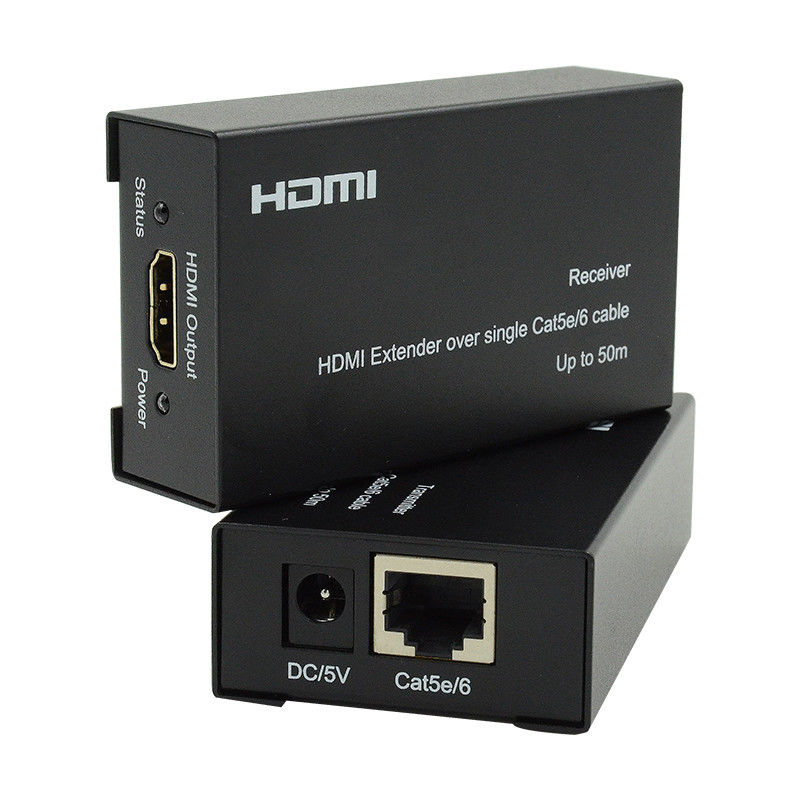 1080i SDI 확장기 50m HDMI Over Cat6 Cat5eCable EDID 기능 지원 1080P