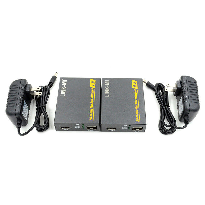2km HDMI 광섬유 확장기 지원 3D 4K EDID 비디오 확장기