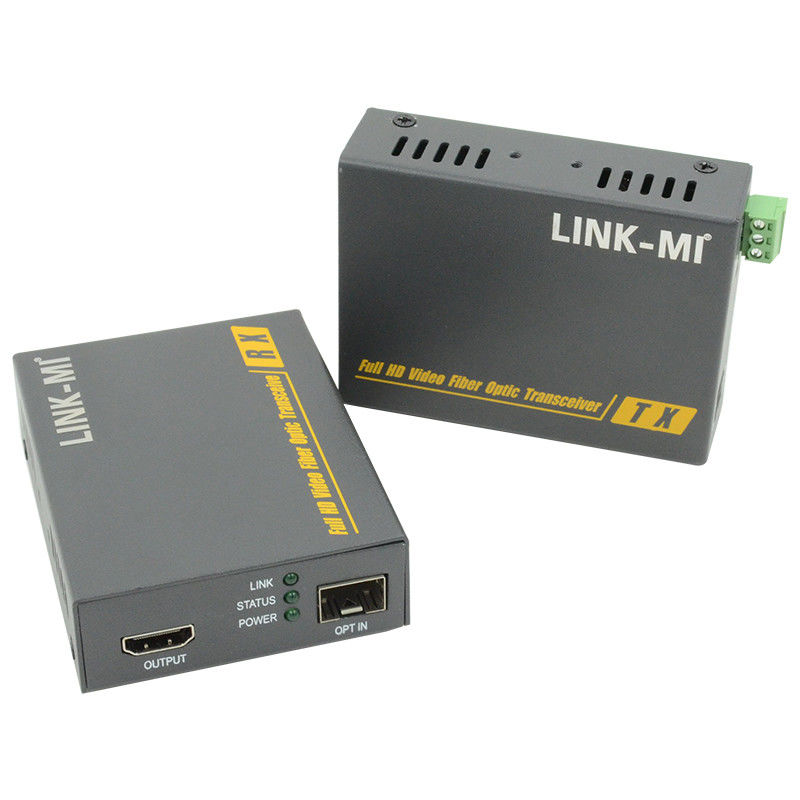 2km HDMI 광섬유 확장기 지원 3D 4K EDID 비디오 확장기