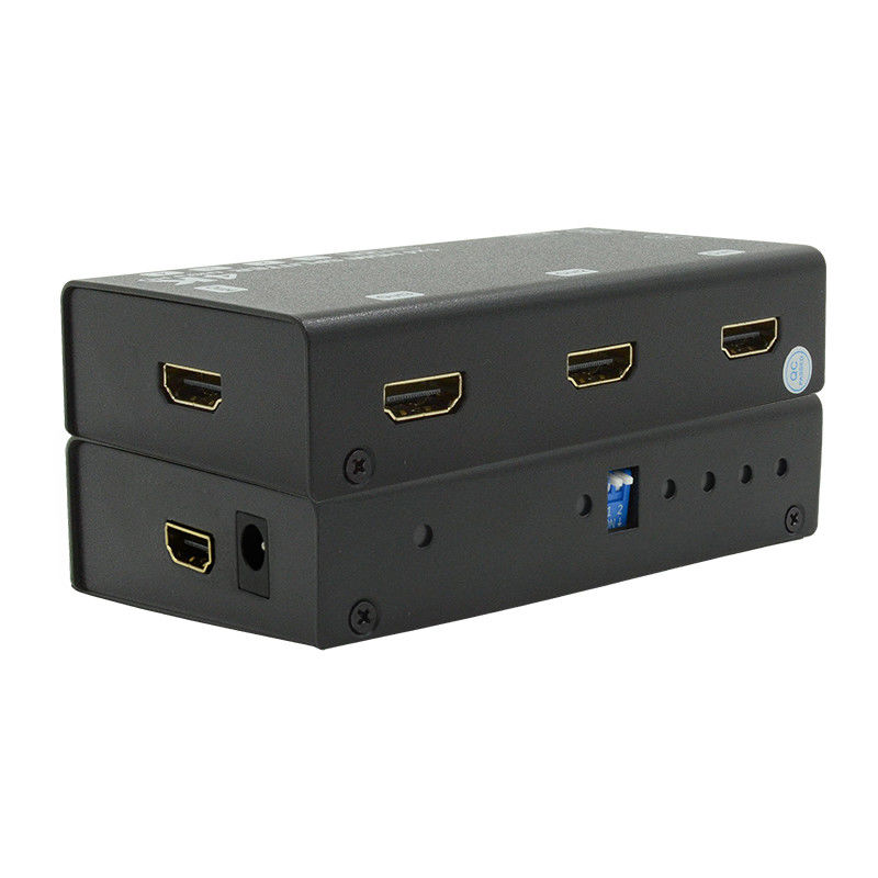 1X4 비디오 스플리터 HDMI 4k 60Hz AV 스플리터 지원 3D EDID 4개의 울트라 HD TV