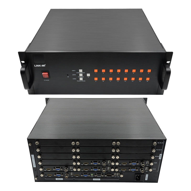 6x1 HDMI 멀티 뷰어 VGA CVBS 6 In 1 Out 4k 멀티 뷰어 합성기 1080P