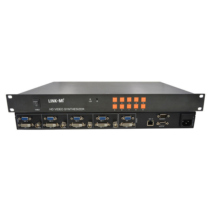 HD 4x1 HDMI 멀티 뷰어 TCP/IP 1080P 하드웨어 비디오 합성기 RS232