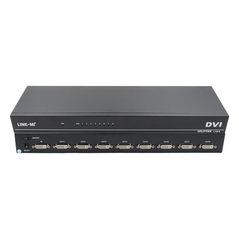 DVI D 29pin 비디오 HDMI 스위치 여성 HDMI 스플리터 1 인 8 아웃 4k