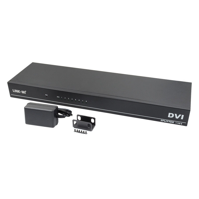 DVI D 29pin 비디오 HDMI 스위치 여성 HDMI 스플리터 1 인 8 아웃 4k