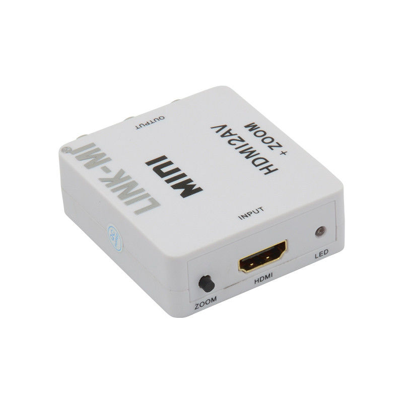 미니 HDMI에서 CVBS 미니 HDMI에서 AV 신호 변환기 호환성 HDMI 1.3