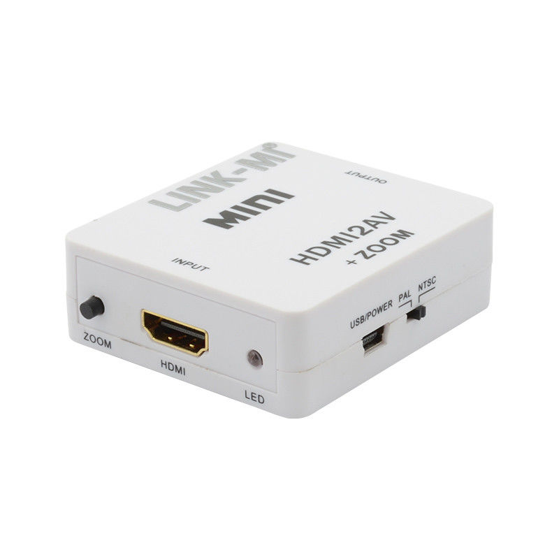 미니 HDMI에서 CVBS 미니 HDMI에서 AV 신호 변환기 호환성 HDMI 1.3