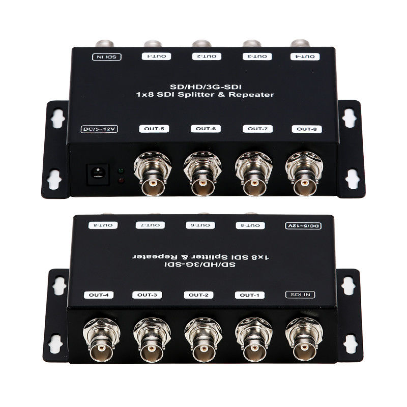 LM-SDI-108B 1~8 SD/HD/3G-SDI 분산 증폭기 반복기 75오흐마 역역