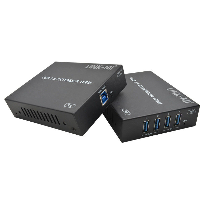 AC 100-240V 50/60Hz 입력 USB 3.0 확장기 100m 속도 및 안정적인 연결